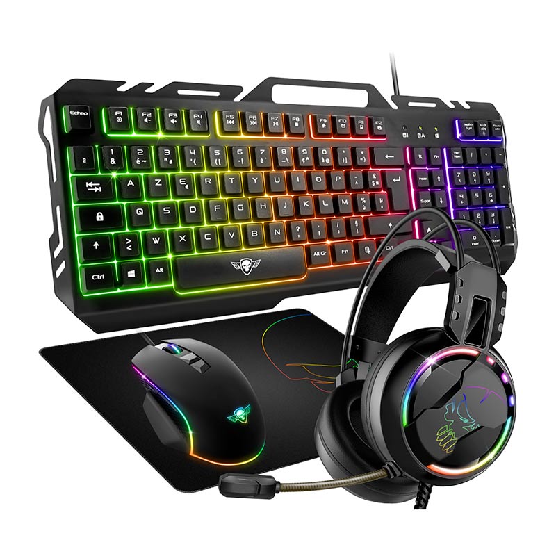 Acheter Pack Gaming Spirit Of Gamer 4 En 1 - Pro-mkh5 Bon état - 29,97 € Pack Gaming Spirit Of Gamer 4 En 1 - Pro-mkh5 Bon état - reconditionné disponible sur Electro Depot